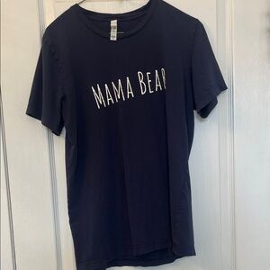 Mama Bear Short Sleeve Tee - Navy